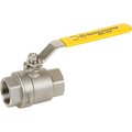 Smith-Cooper 1/2 in. Stainless Steel FIP Ball Valve Full Port 4373001030